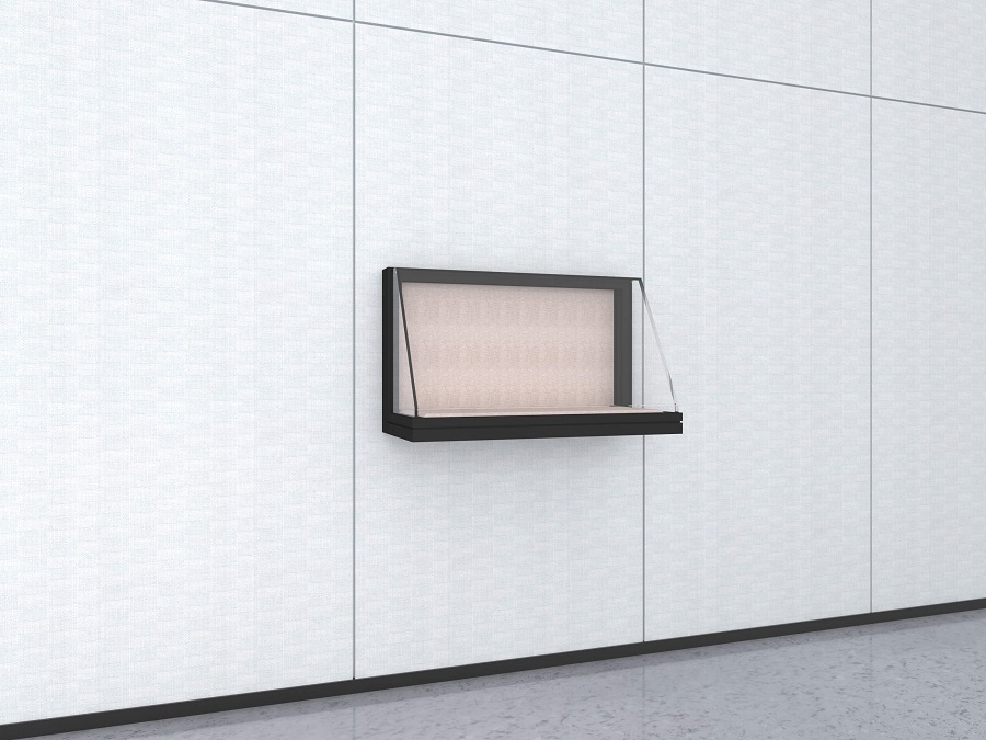 博物館懸掛展柜